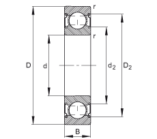 S 6001-C-2Z, ă(ni)Y(ji)(gu)C (j) DIN 625-1 (bio)(zhn)Ҫߴɂ(c)g϶ܷ