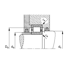 ALS NJ2234-E-M1 + HJ2234E, (j) DIN 5412-1 ˜ʵҪߴ,  L ȦλS, ɷx, ּ