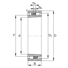 ALS NNU4988-S-K-M-SP, (j) DIN 5412-4 ˜ʵҪߴ, ǶλS, pУFF 1:12 ɷx, ּpСď(ni)϶ƹ