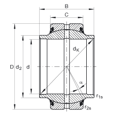 P(gun)(ji)S GE45-HO-2RS, (j) DIN ISO 12 240-1 (bio)(zhn), So(h)ɂ(c)ܷ