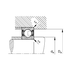 S 6307-2RSR, (j) DIN 625-1 (bio)(zhn)Ҫߴ, ɂ(c)ܷ