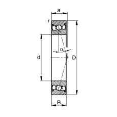 SS HSS71902-C-T-P4S, {(dio)(ji)Ɍb|  = 15㣬ɂ(c)ܷǽ|Ӈ