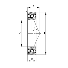 SS HSS71904-E-T-P4S, {(dio)(ji)Ɍ(du)b|  = 25ɂ(c)ܷǽ|ƹ